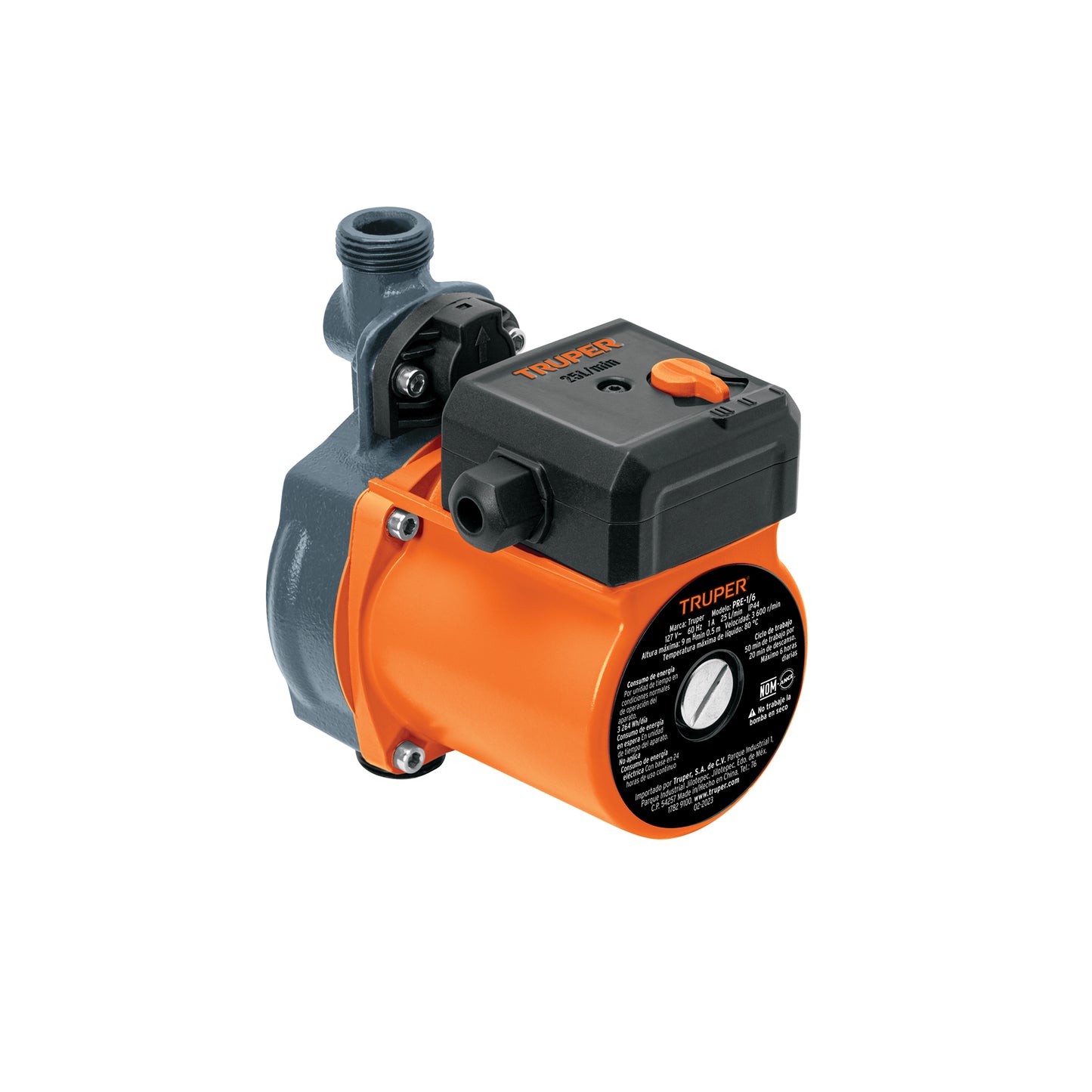 Bomba presurizadora TRUPER 14635 1/6 HP, TRUPER