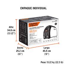 Soldadora inversora 100A, 127V, TRUPER EXPERT. Código: 11781
Clave: SOIN-101