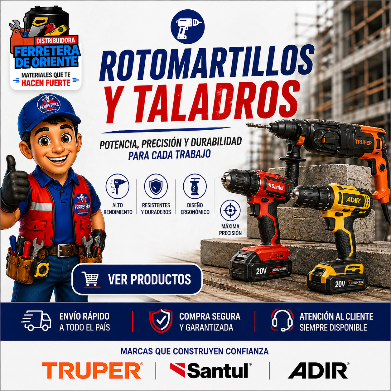 ROTOMARTILLOS Y TALADROS