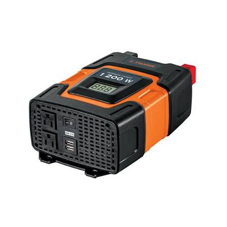 Inversora de corriente TRUPER con puerto USB 1200 W Clave INCO-1000