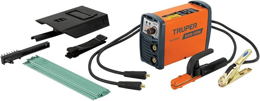 MINI Soldadora e Inversora Truper cod 100900 100 A, 127 V                         Clave SOIN-101M