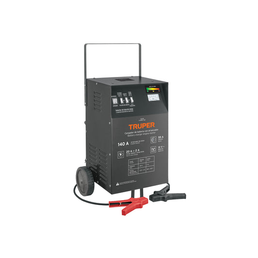 Cargador de baterias Truper 13028 (Clave: CARBA-140