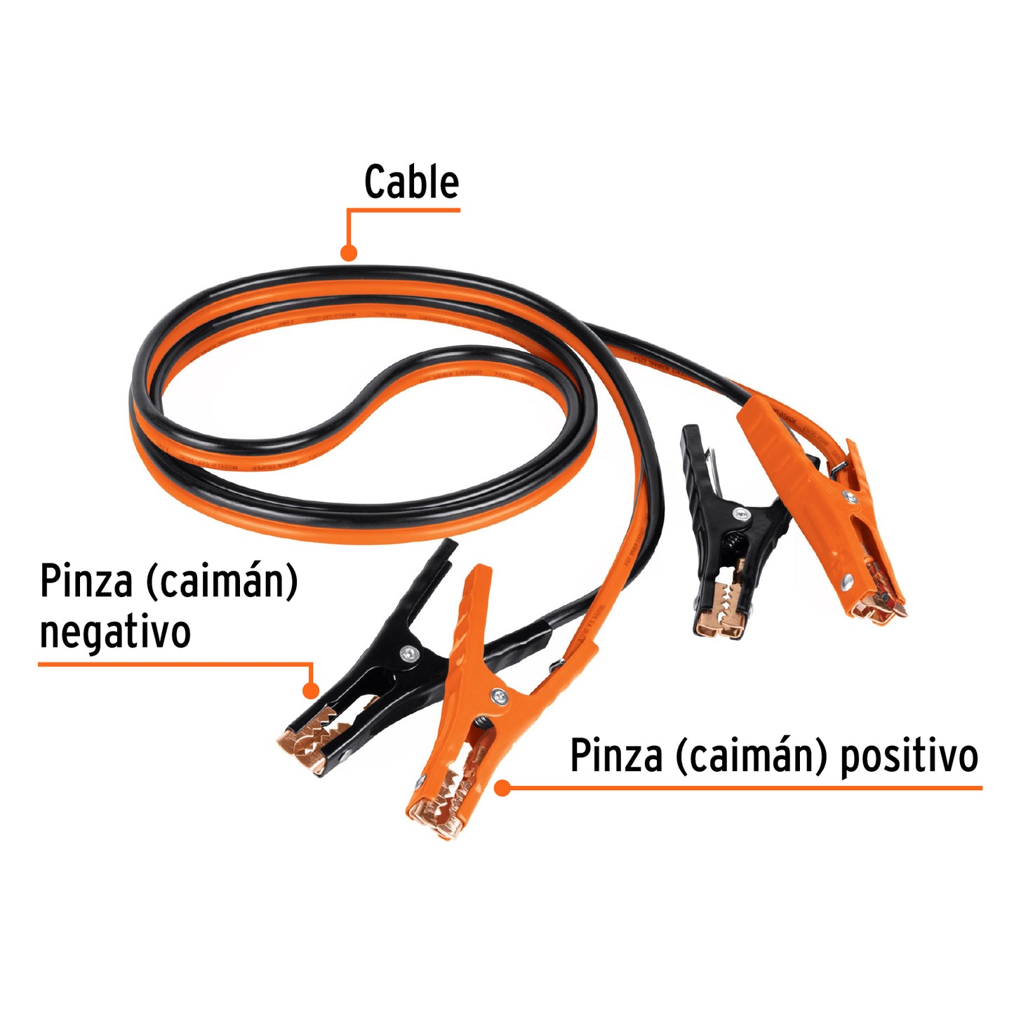 Cable TRUPER pasa corriente COD 17543 clave CAP-3008T
