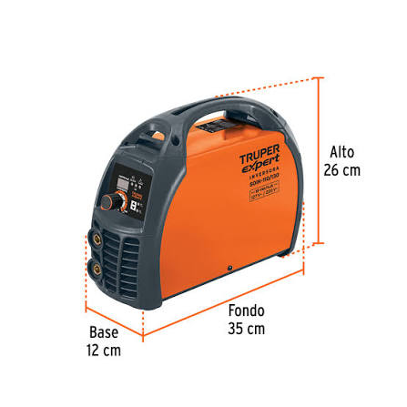 Soldadora inversora Truper Código 11787 de 130 A,  Clave SOIN-110/130.