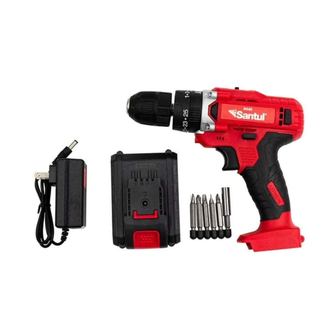 Rotomartillo Inalámbrico SANTUL SKU 9440 Profesional de 3/8" (10 mm) y 21V.