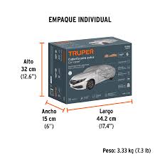 Cubierta para autos grandes TRUPER COD 104084 (clave CUA-G).