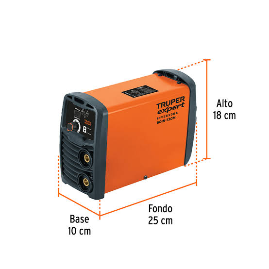 Mini Soldadora Inversora Truper 130 A                                                 Código 102322                              clave SOIN-130M)